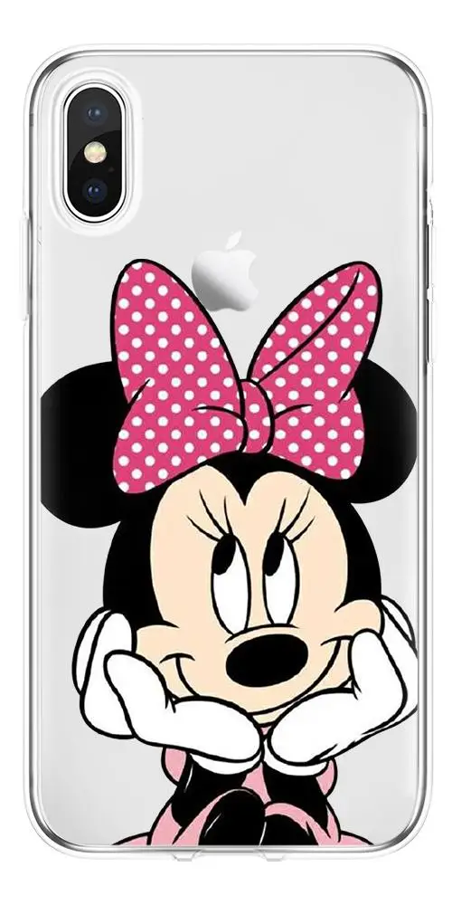 minittou Чехол для iPhone 7 8 Plus, милый мультяшный комикс для iPhone 11 Pro MAX 5 5S SE 6 6S XR XS Max, мягкий чехол из ТПУ для iPhone X, чехол - Цвет: minittou