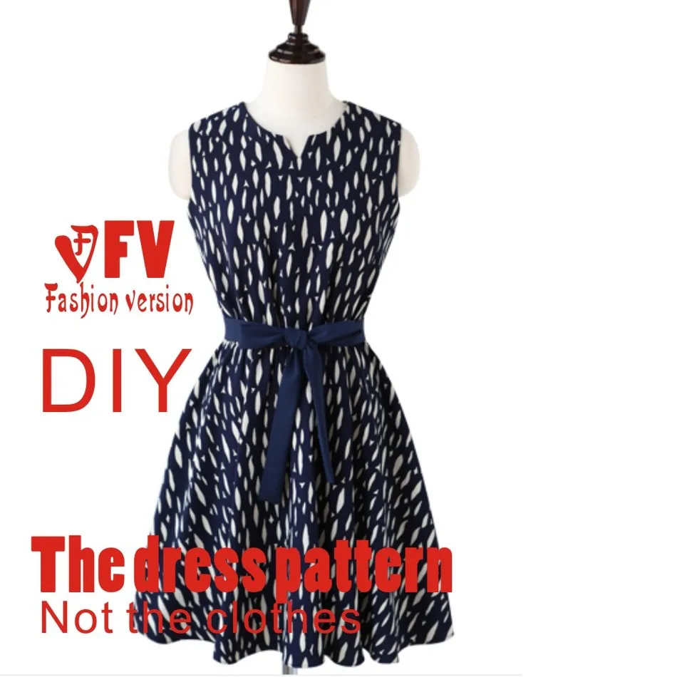 Платья шаблон для шитья резки Рисунок одежда &quotсделай сам&quot (в продаже не
