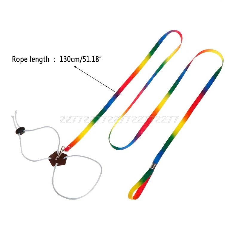 

Pet Leash Small Pets Harness Hamster Rabbit Chinchilla Squirrel Outdoor Adjustable Chest Lead Rope Colorful 1.3m Long Animal O30