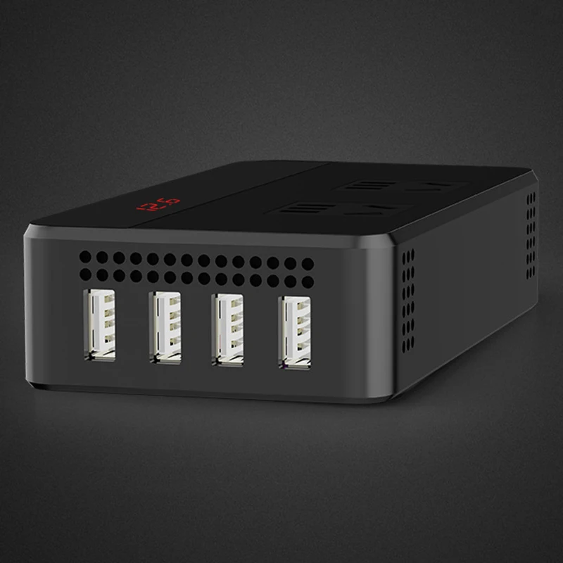 200 Вт автомобильный инвертор постоянного тока 12 В/24 В в переменный ток 110 В/220