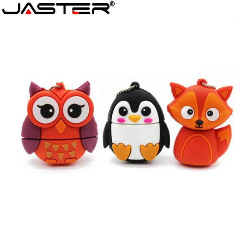 Usb флеш накопитель JASTER 4/8/16/32/64 ГБ|memory stick|penguin usbowl pendrive |