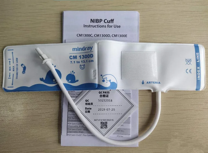 For Mindray CM1300D 7.1to13.1cm reusable neonatal blood pressure cuff NIBP 115-057849-00 | Printer Head