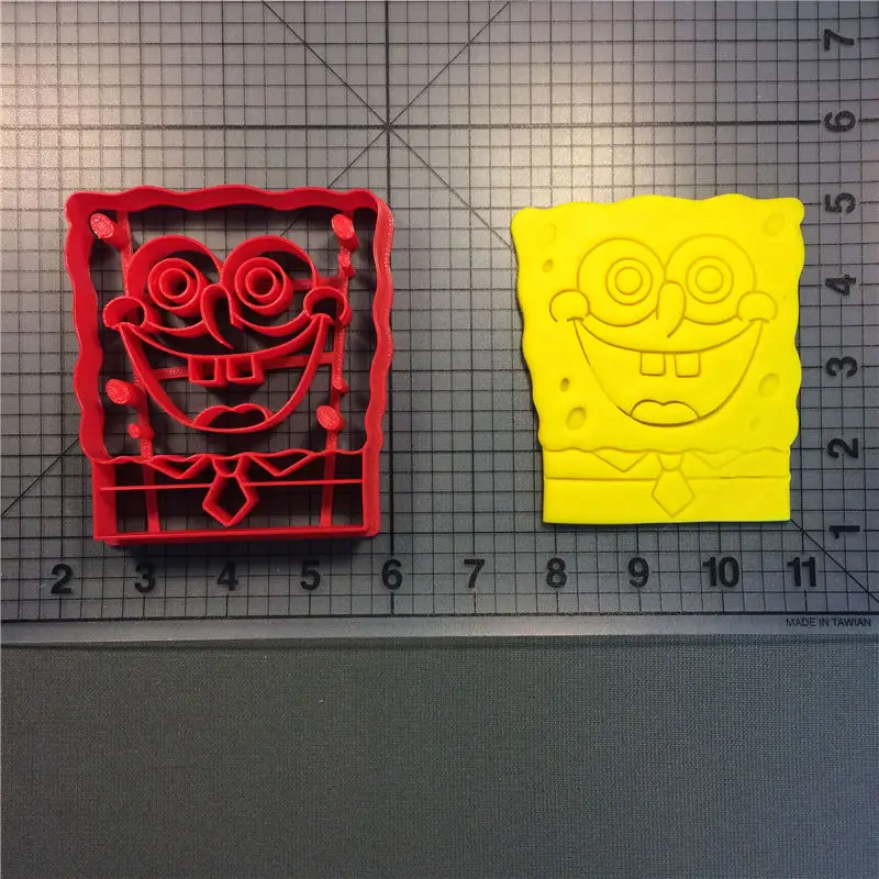 Мультяшный персонаж Губка Боб Квадратные Штаны Патрик Звезда помадка резак для