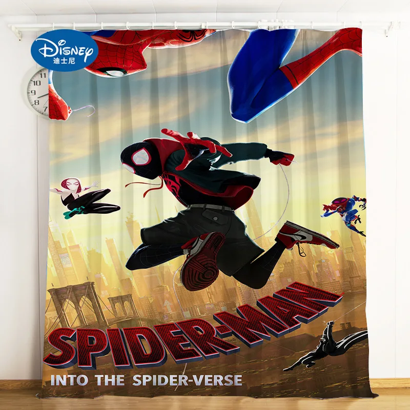 Шторы занавески с героями мультфильмов из мультфильма Marvel|Занавески| |