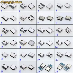 10121524models usb 3 1 type c 6 12 24 pin smt socket connector female smd dip for huawei samsung lenovo pcb design diy free global shipping