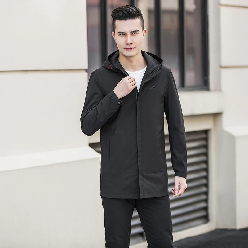 Параграф Lang Legendary 2019 новая мужская куртка с капюшоном мужской Тренч пальто