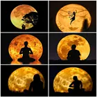 MomoArt Алмазная вышивка пейзажи Полные комплекты Алмазные картины Луна полная площадь Алмазный вышивка крестиком искусство стены