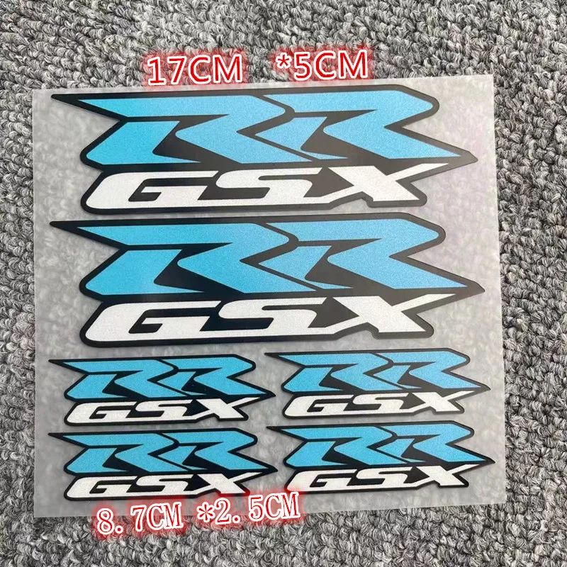Полностью в kindSER Светоотражающие мотоциклетные наклейки GSXR GSX R маска для SUZUKI 600 750