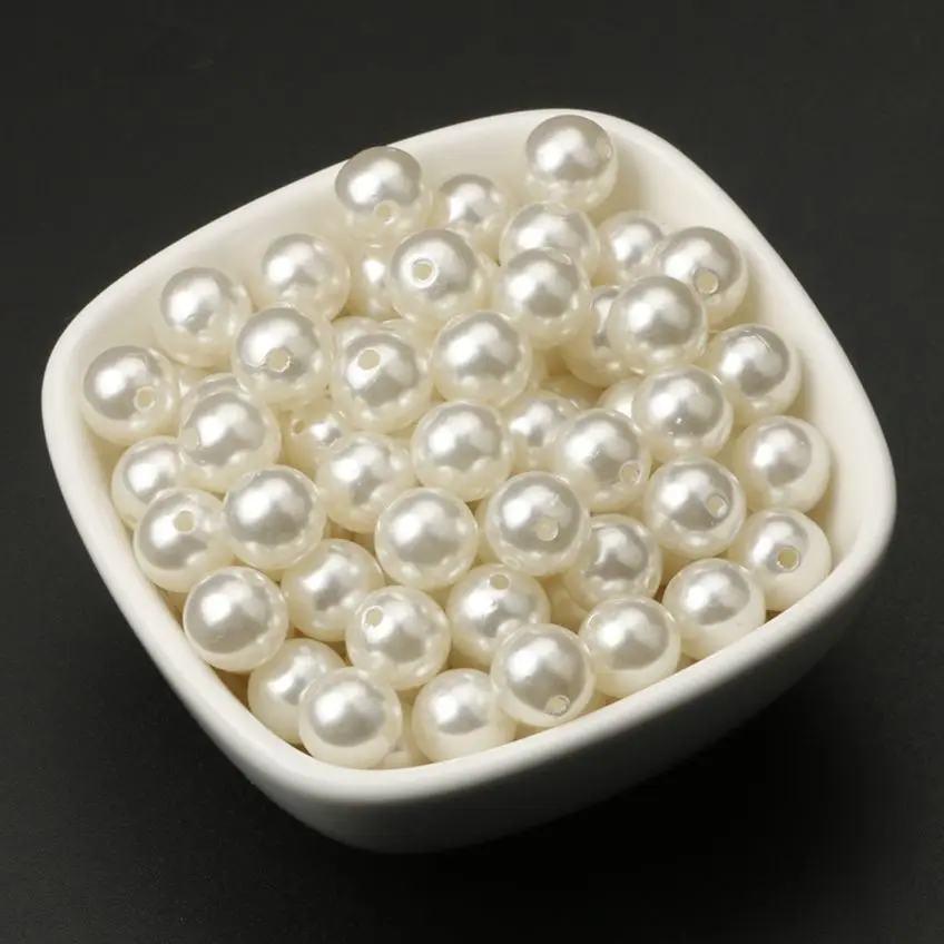 Жемчуг белый/цвет слоновой кости 4-20 мм | Украшения и аксессуары