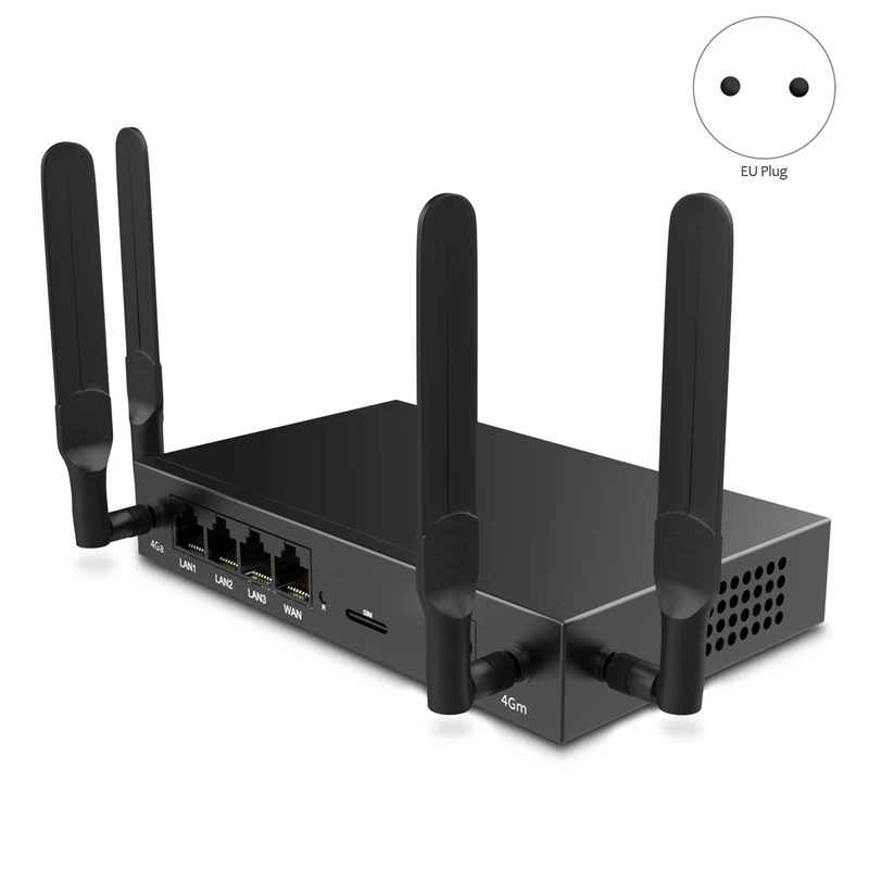 EDUP AZ800 4G Беспроводной маршрутизатор промышленного компьютера Класс сим-карты sd