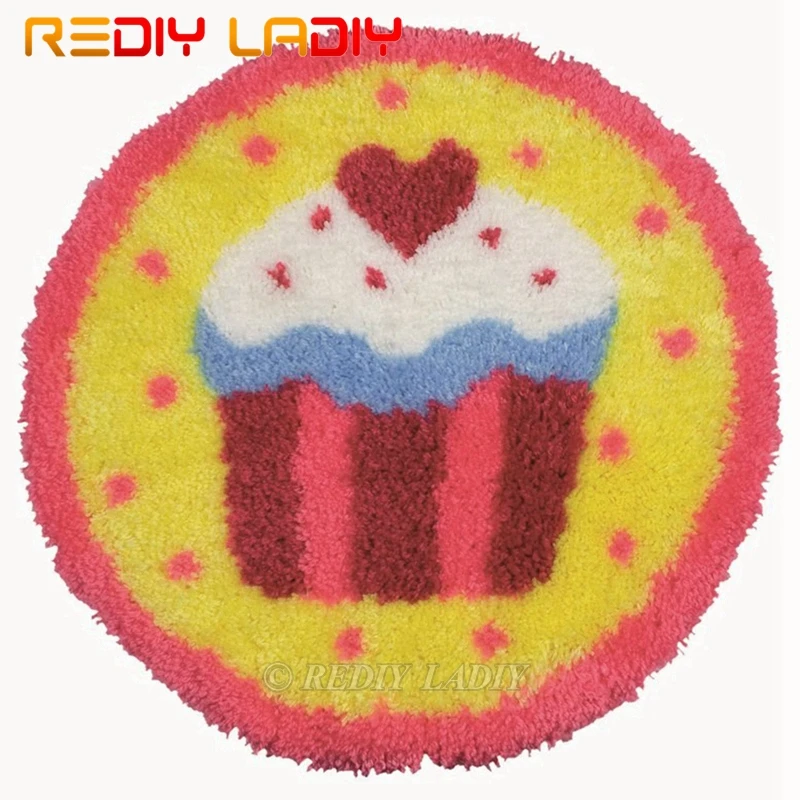 Наборы крючков с защелкой Сделайте свой собственный ковер Любовь мороженое