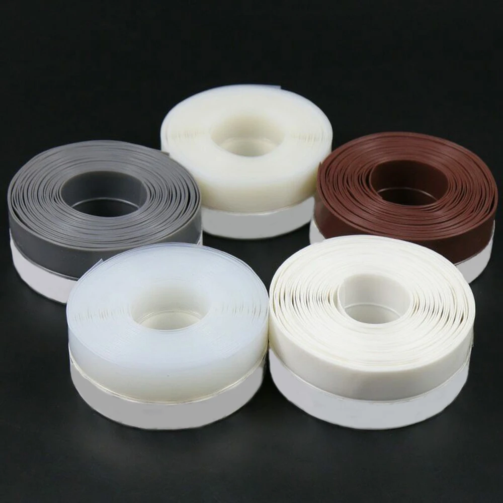 Нижняя уплотнительная лента самоклеящаяся Звукоизоляционная для дверей и окон