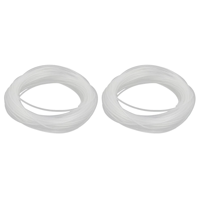 

New 2 Pcs Clear Transparent Heat Shrink Tube Sleeve, Car Wiring, Boat Electrics - Kays Diameter 5Mm 5M & Kays Diameter 6Mm 5M