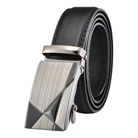 new male designer automatic buckle cowhide leather men belt luxury belts for men