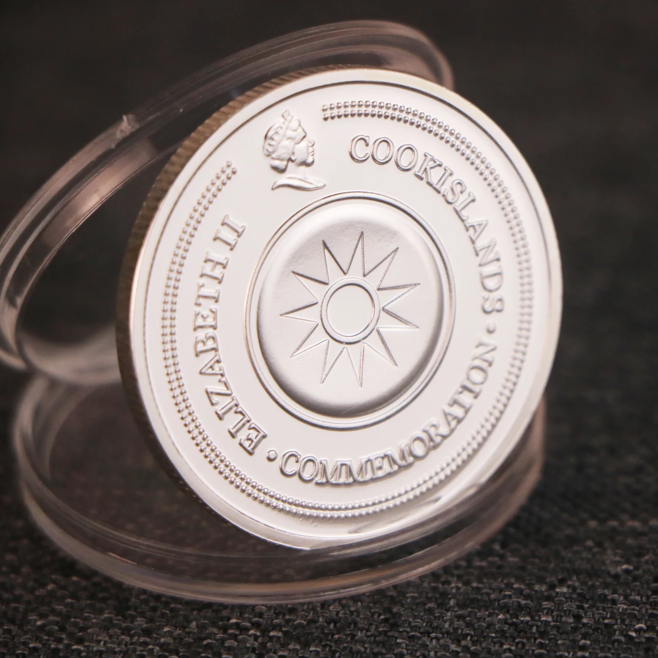 Twelve Constellation Zodiac Silver Commemorative Coins Cancer Lucky Love Elizabeth II Medals Euro Astrology Souvenir Gifts | Дом и сад