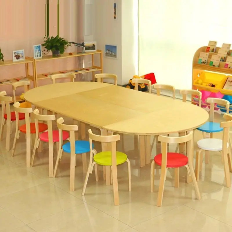 

Tavolo Bambini Desk Enfant Avec Chaise Kindertisch Escritorio Child Kindergarten Mesa Infantil Study For Kinder Kids Table