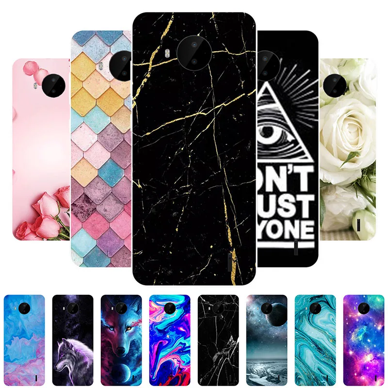 

For Coque Nokia C20 Plus Case TPU Soft Marble Phone Cover For Nokia C20 Plus Silicone Case Funda for Nokia C20Plus C 20 Plus