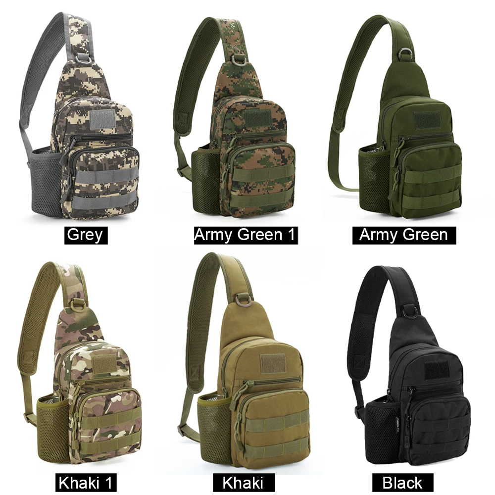 2020 Мужская и женская нагрудная сумка камуфляжная спортивная вместительная