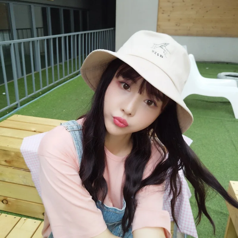 M & D модная летняя Панама с китайскими буквами в повседневном стиле для