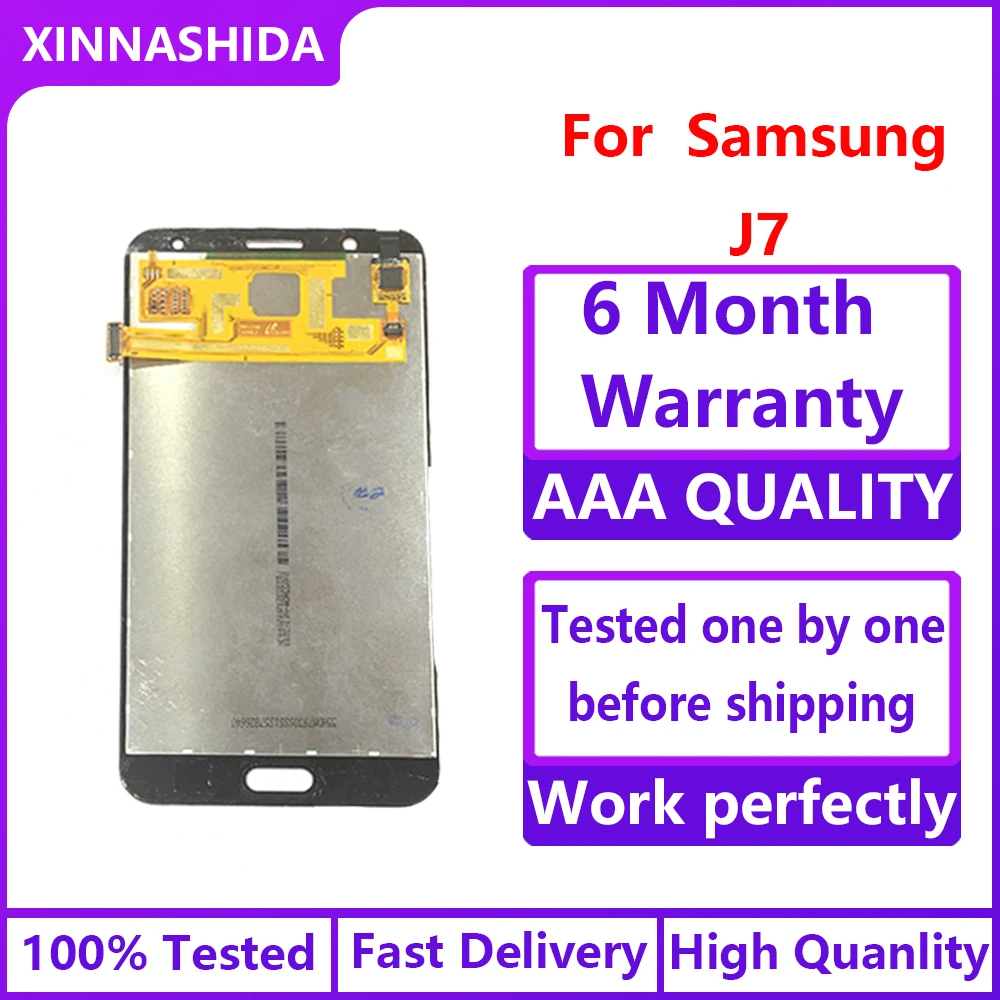 ЖК-дисплей для Samsung Galaxy J7 Nxt J701F J701M J701 Core сенсорный экран дигитайзер j701 | Мобильные