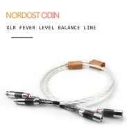 nordost odin reference audio cable hi end with carbon fiber plug balanced female to male hi fi cable