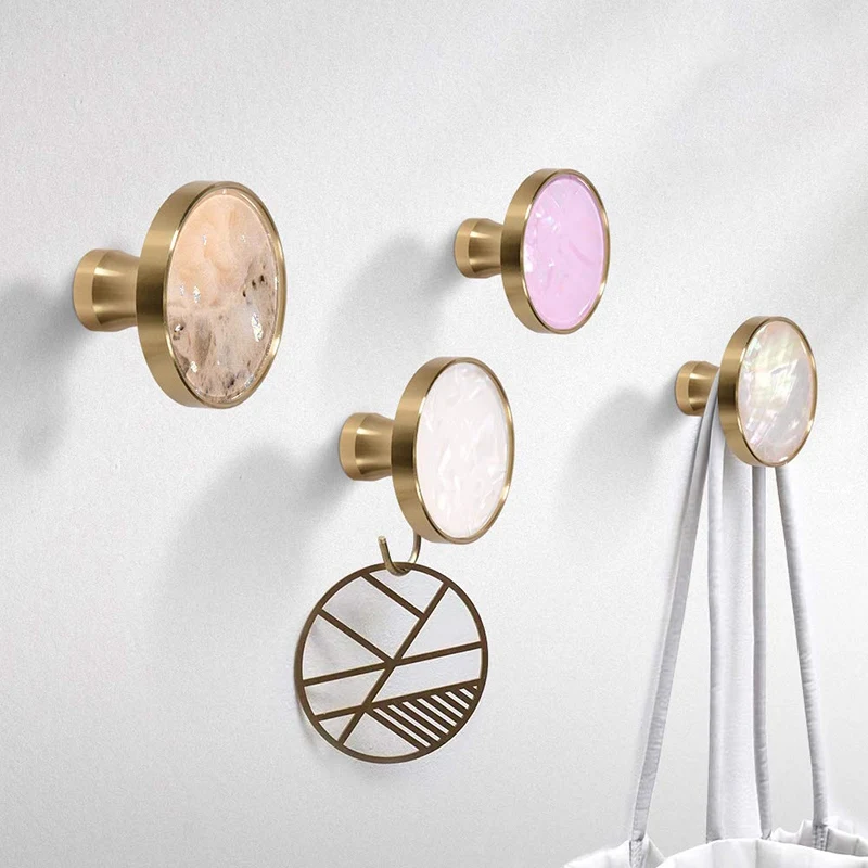 Латунный 4 шт независимый полюс перегородки сверхмощный настенный подвесной