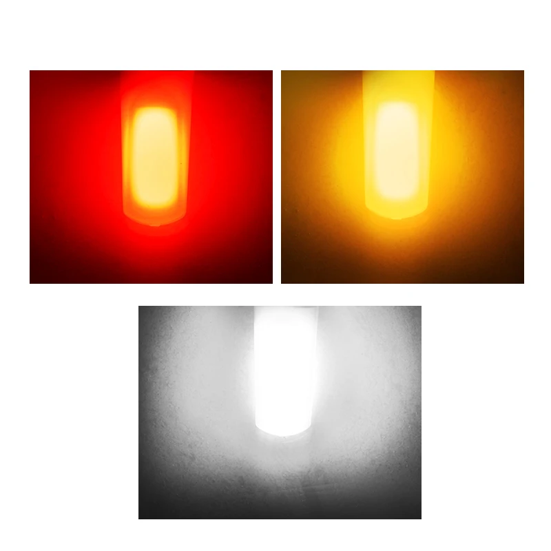 2 шт. в форме автомобиля сигнальный светильник светодиодный 7443 T20 COB W21 / 5 Вт