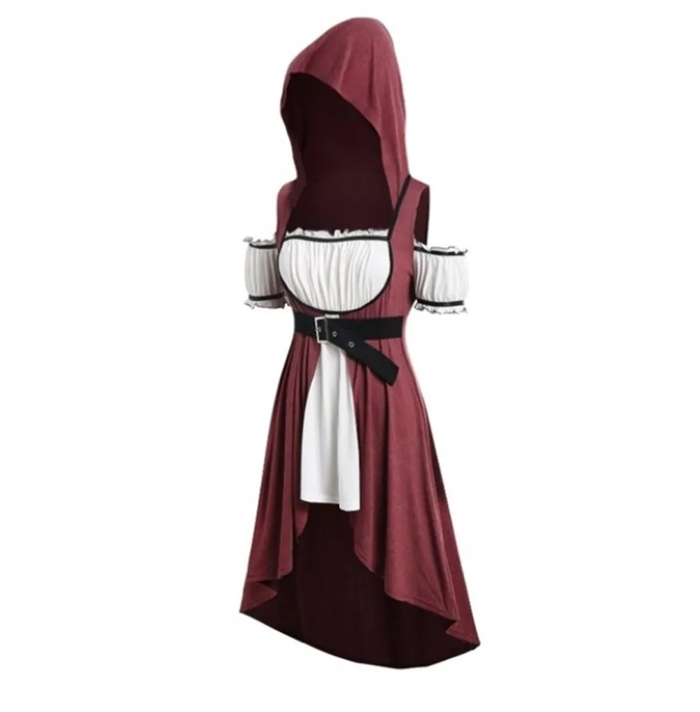 Мини юбка с коротким рукавом средневековое платье туника Ренессанс винтажное