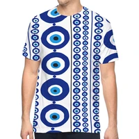 turkish blue eyes fashion men t shirt eye of the persian printing short sleeves the eye of medusa holiday daily casual t shirt