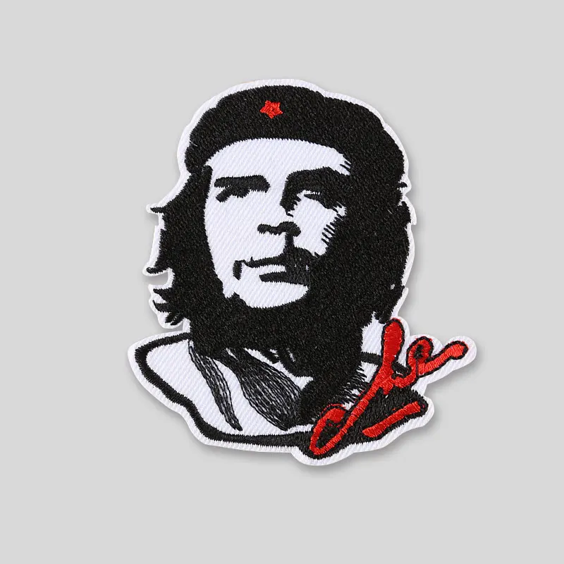 Нашивки с вышивкой Che Guevara для лидера коммунизма патчи одежды наклейки аксессуары