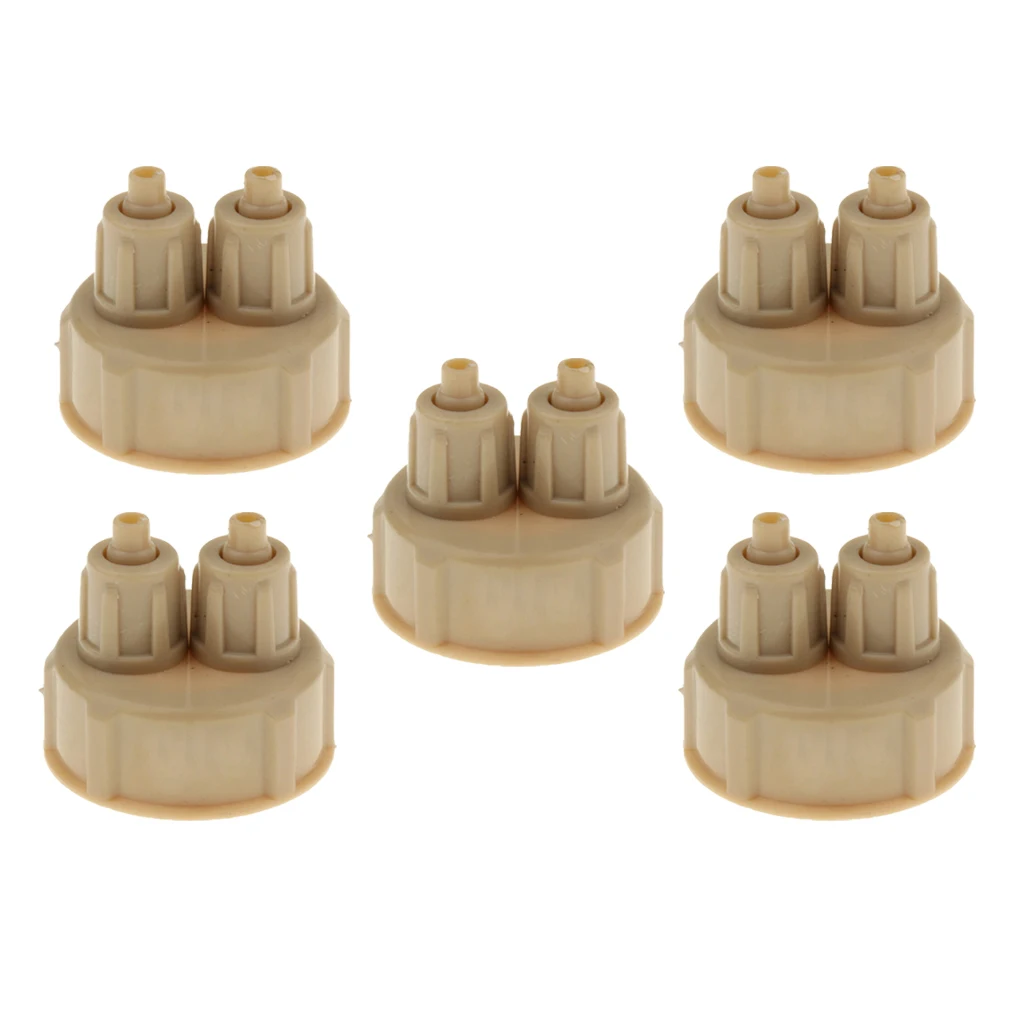 5Pieces Practical CO2 Reactor CO2 Generator For Tank Aquariums Parts