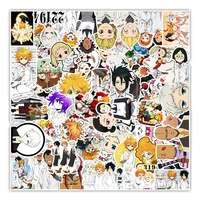 103050pcs anime promise neverland exquisite sticker computer phone water cup polyethylene waterproof sticker wholesale