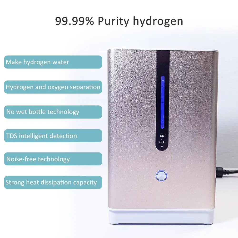 Bluevida 99.99% Высокая чистота машина для ингаляции водорода низкий уровень шума