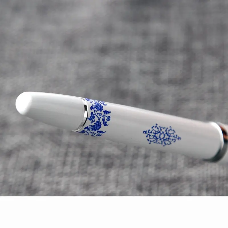 

fashion Transparent White Colour round body office Student Fine Pen New 1.2mm