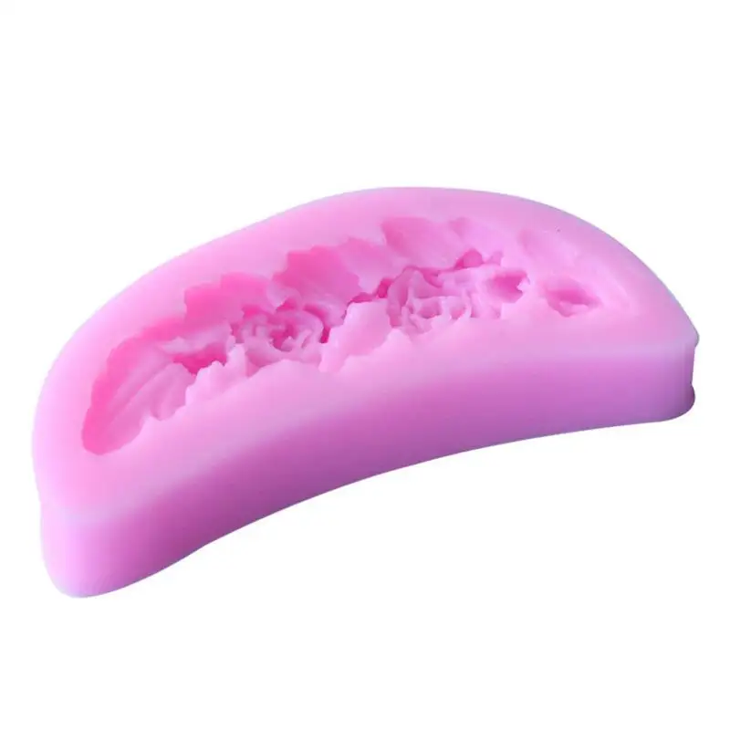 Силиконовая форма в виде Луны цветка помадки торта|baking tools|mold pastriesbiscuit mould |
