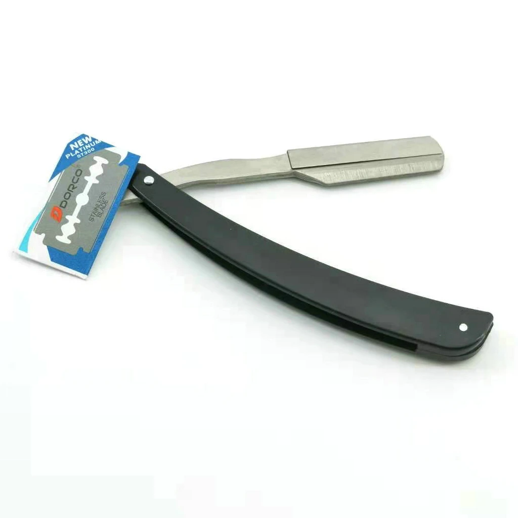 Складной нож и Парикмахерская бритва с прямыми краями для бритья удаления волос