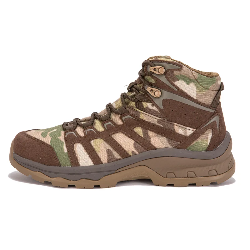Outdoor Desert Tactical Boots Hiking Shoes Non-slip Mountain  Breathable Men Military Boots Climbing Trekking Sports Sneakers