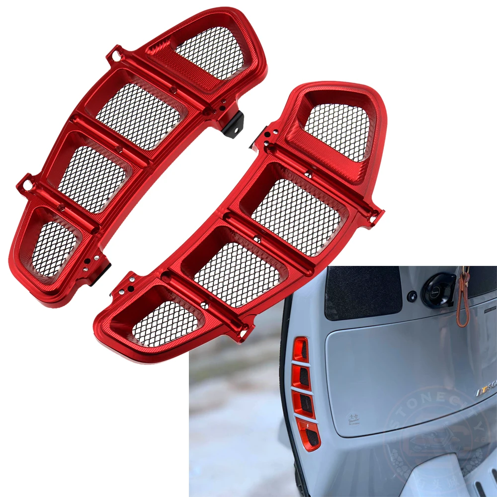 Для VESPA GTS 250 300 2013 2014 2015 2016 2017 2018 2019 2020 мотоциклетная Левая Правая решетка радиатора