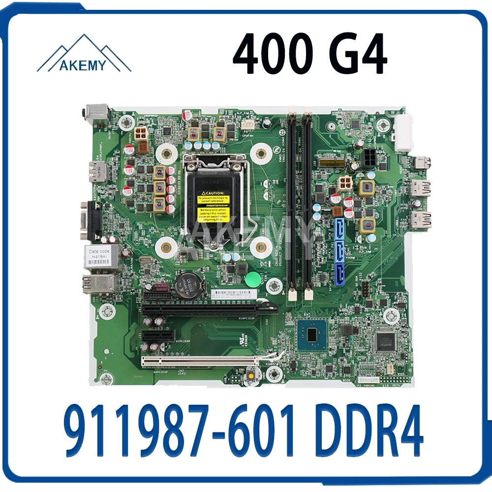 Akemy For HP ProDesk 400 G4 MT Desktop Motherboard 911987-601 911987-001 901010-001 LGA 1151 DDR4 | PC Hardware Cables &amp Adapters