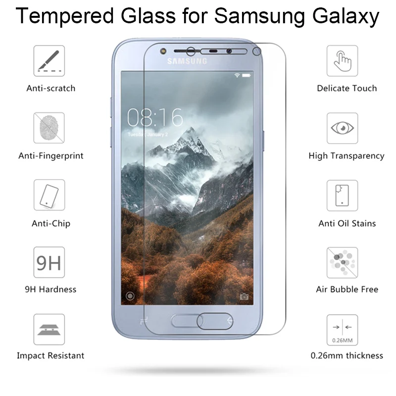 Защитное стекло для Samsung A50 A70 A40 A80 A90 A60 A30 A20 A10 закаленное защитное смартфона на Galaxy