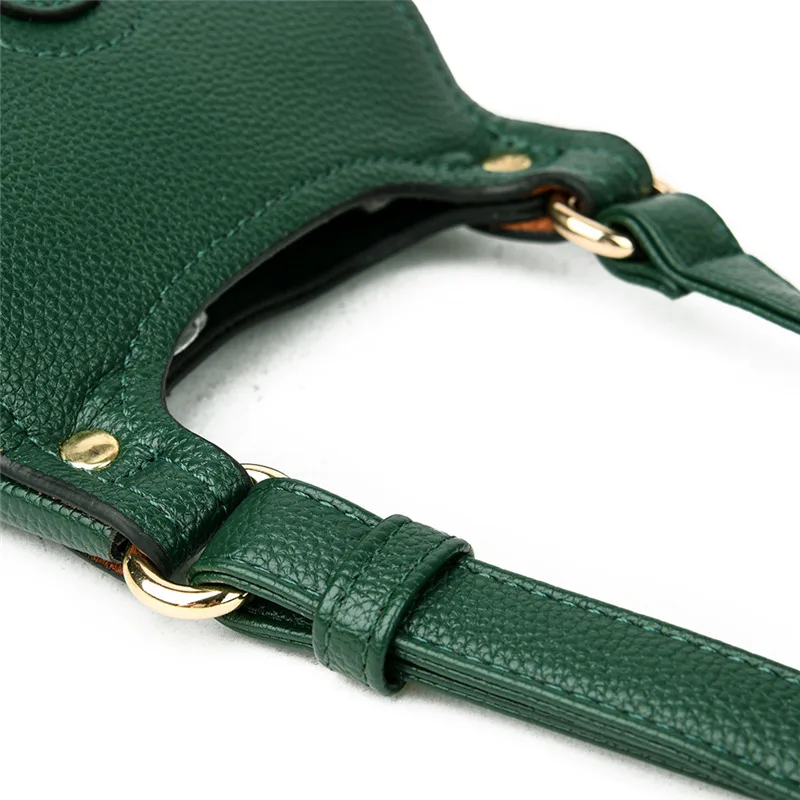 Маленькая женская сумка-ведро с рисунком личи маленькие сумки через плечо замком