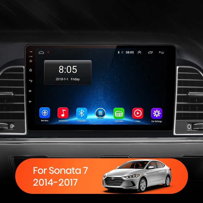 Автомагнитола AWESAFE PX9 для Hyundai Sonata 7 LF 9 2014-2017 мультимедийный видеоплеер на Android 10 0 2