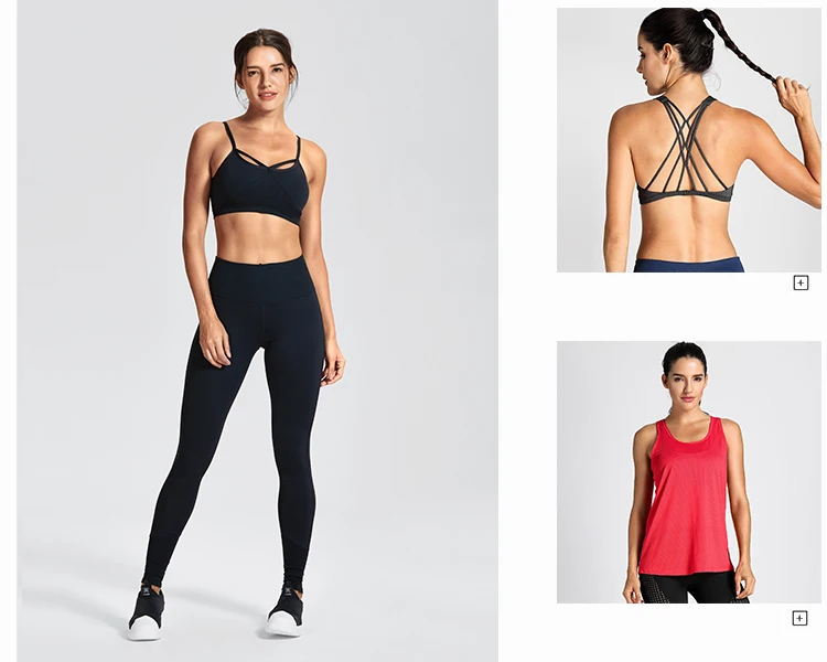 SYROKAN Женская высокая талия плотный животик контроль спортивные Йога Jogger Lounge леггинсы-28,7 дюймов