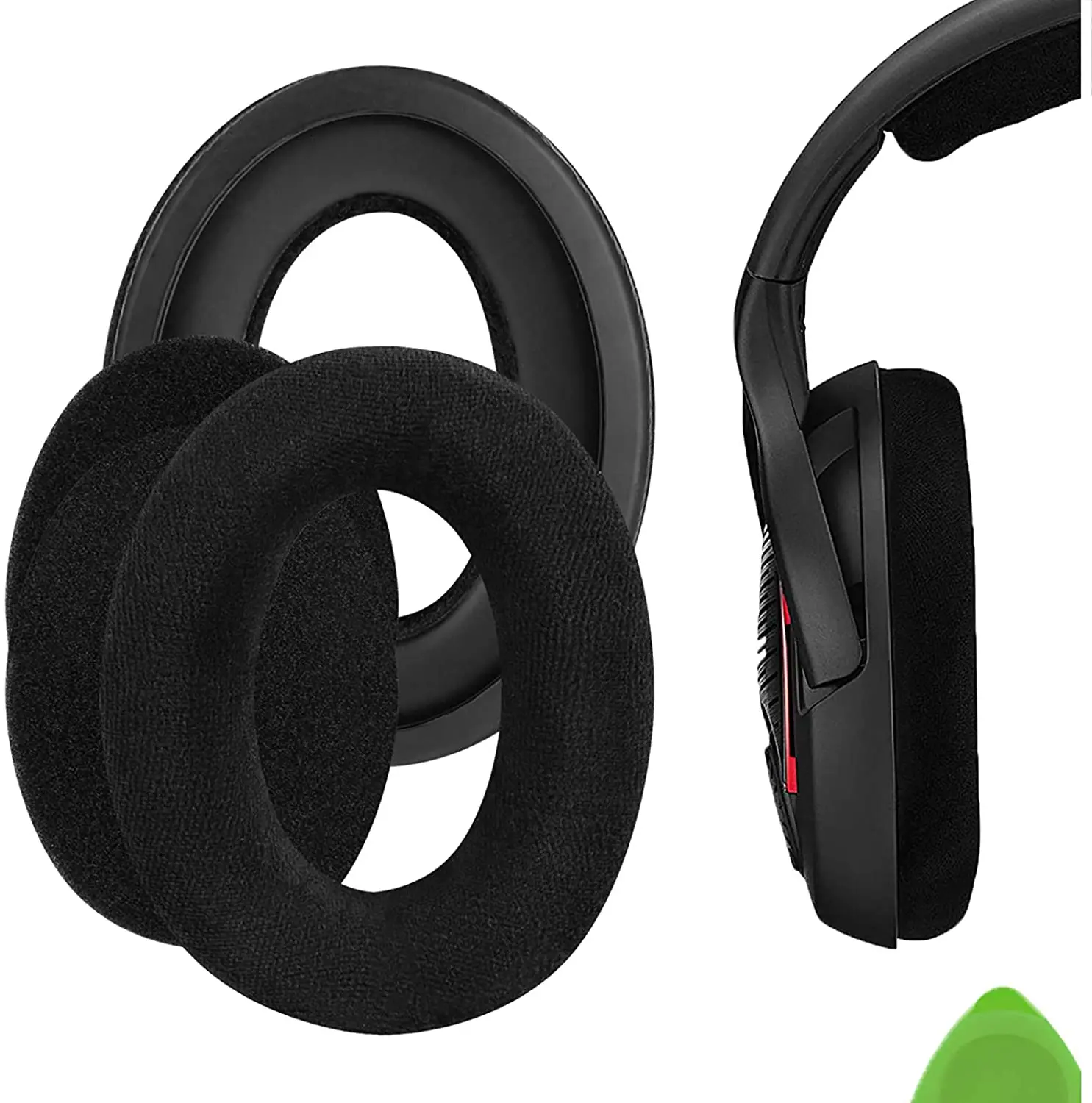 Almofadas de Substituição de Veludo Conforto para Sennheíser Fones de Ouvido Fone de Ouvido Jogo Earpads Almofada Repa um Pc360 Pc363d Pc373d