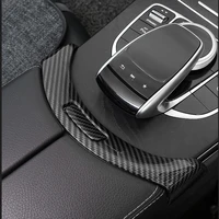 car center console armrest box buttons frame cover decoration sticker trim for mercedes benz glc x253 glc260 glc300 2020 2021