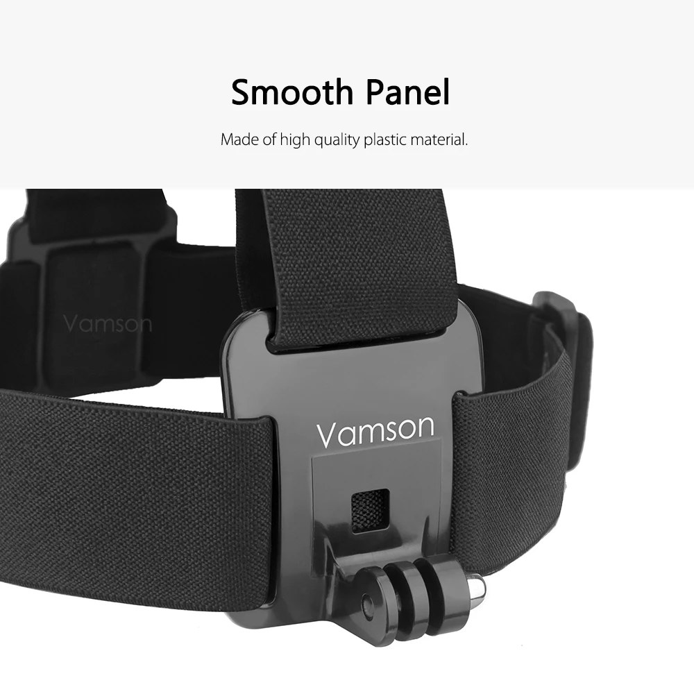 Vamson для Go pro 6, аксессуары, ремень на голову, крепление, регулируемое крепление для Gopro Hero 7 6 5 4 3+ 2 1 для SJCAM для Xiaomi Yi VP202