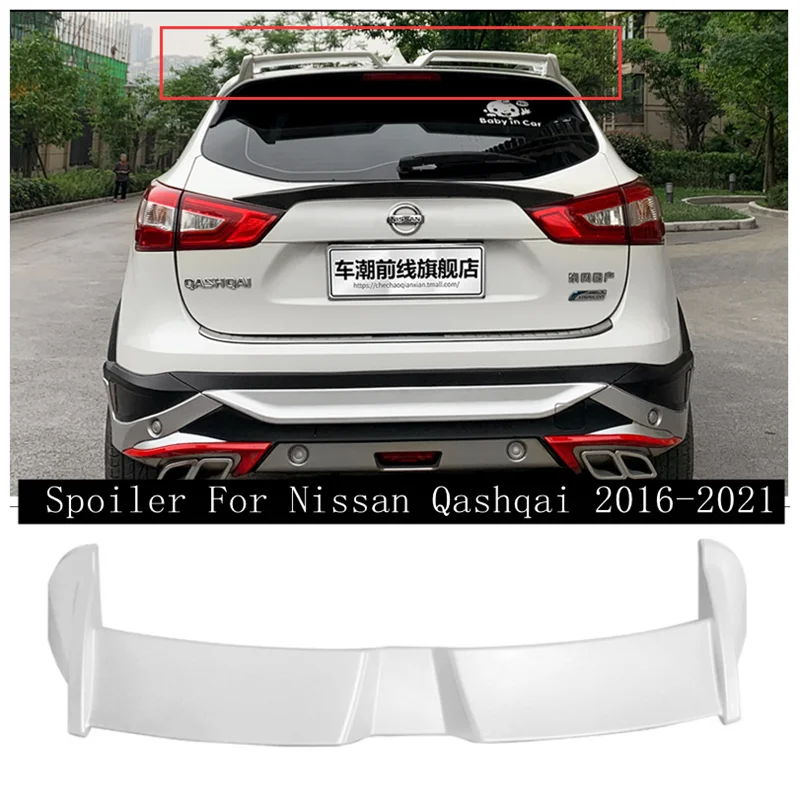 Высококачественный АБС-пластик краска и АБС-карбон задний багажник губа крыша