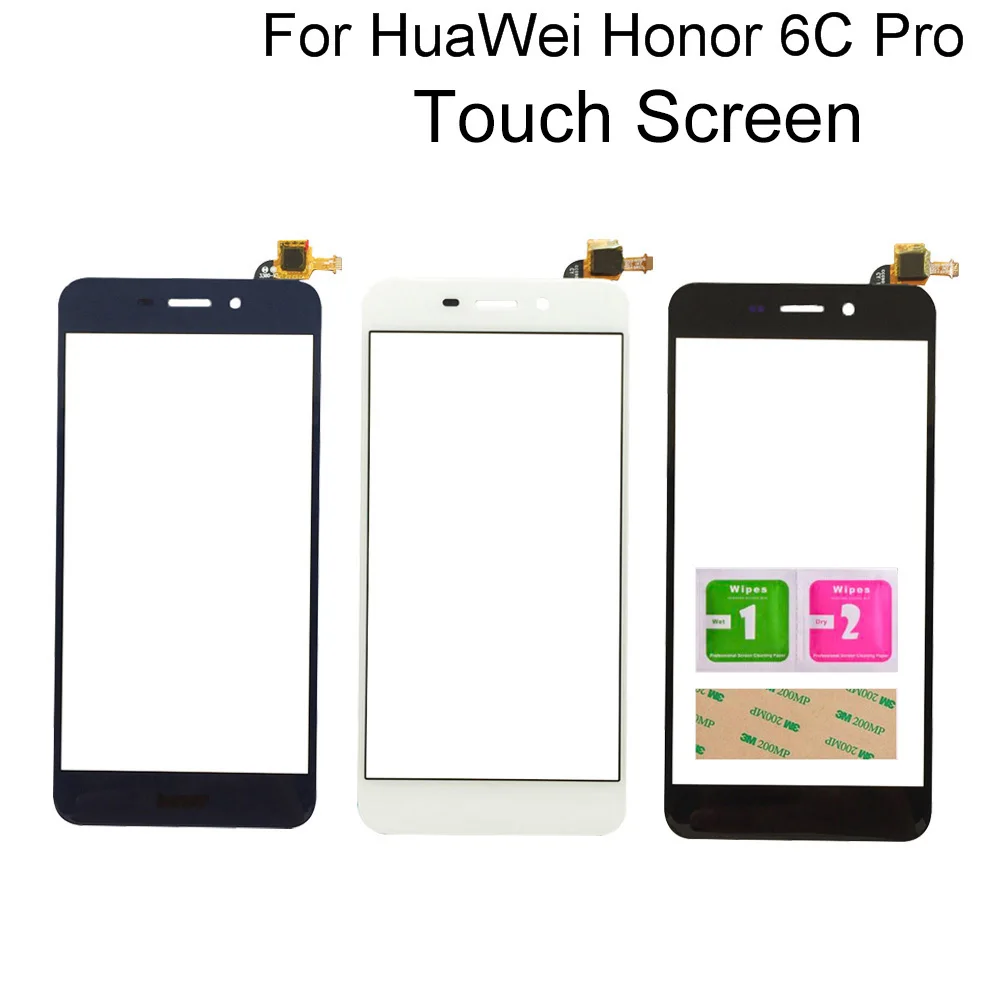 Сенсорный экран для HuaWei Honor 6C Pro JMM L22 сенсорный дигитайзер Панель переднее стекло