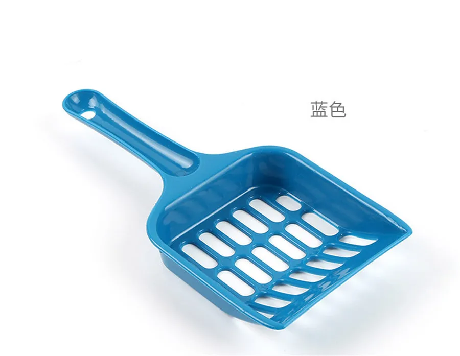 Лопатка для кошачьего туалета пластиковый ковш чистки питомцев конфетных цветов