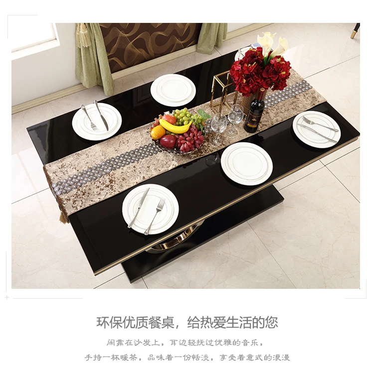 Набор столовой из нержавеющей стали минималистичный современный деревянный